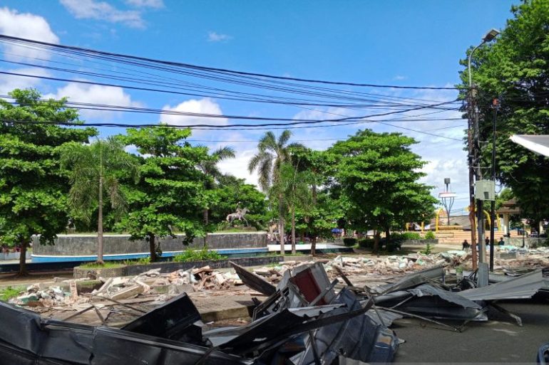 DLH Kota Serang segera revitalisasi Taman Sari usai pembongkaran kios