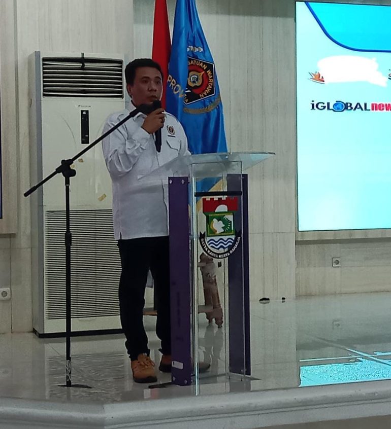 Rian Nopandra Lantik Pengurus PWI Kabupaten Tangerang
