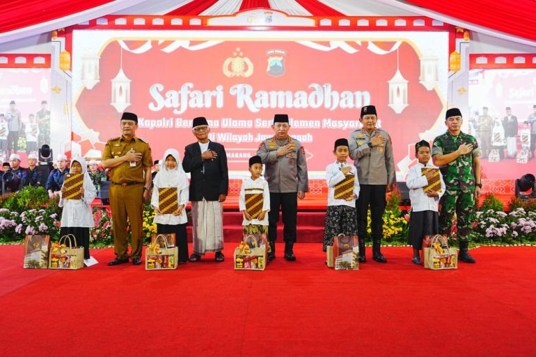 Kapolri Safari Ramadan ke Jawa Tengah, Jalin Silaturahmi dengan Tokoh Ulama Setempat