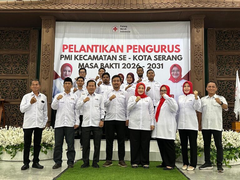 PMI Kecamatan di Kota Serang Diminta Perkuat Pelayanan Kemanusiaan