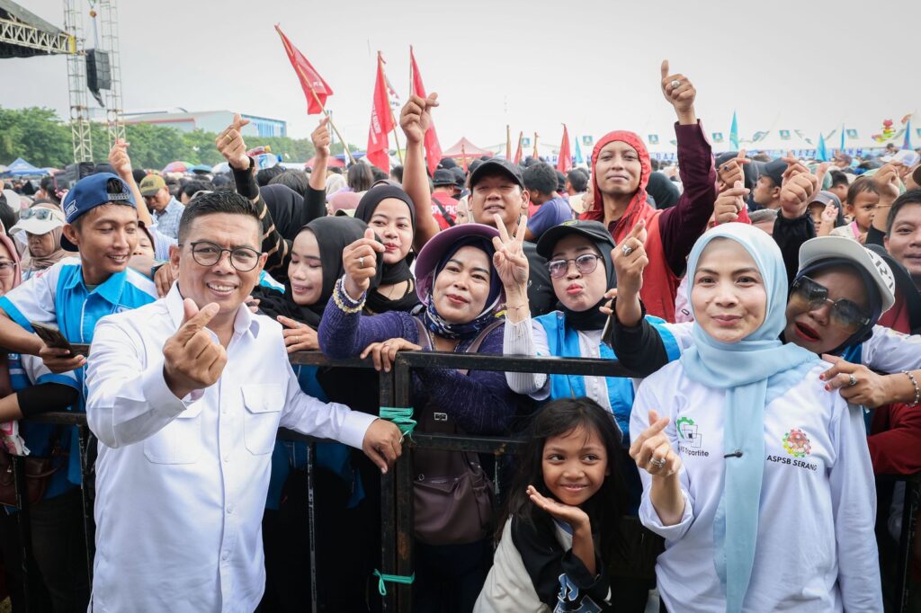 Di Peringatan May Day, Andra Soni Siap Tindak Tegas Praktik Percaloan Tenaga Kerja