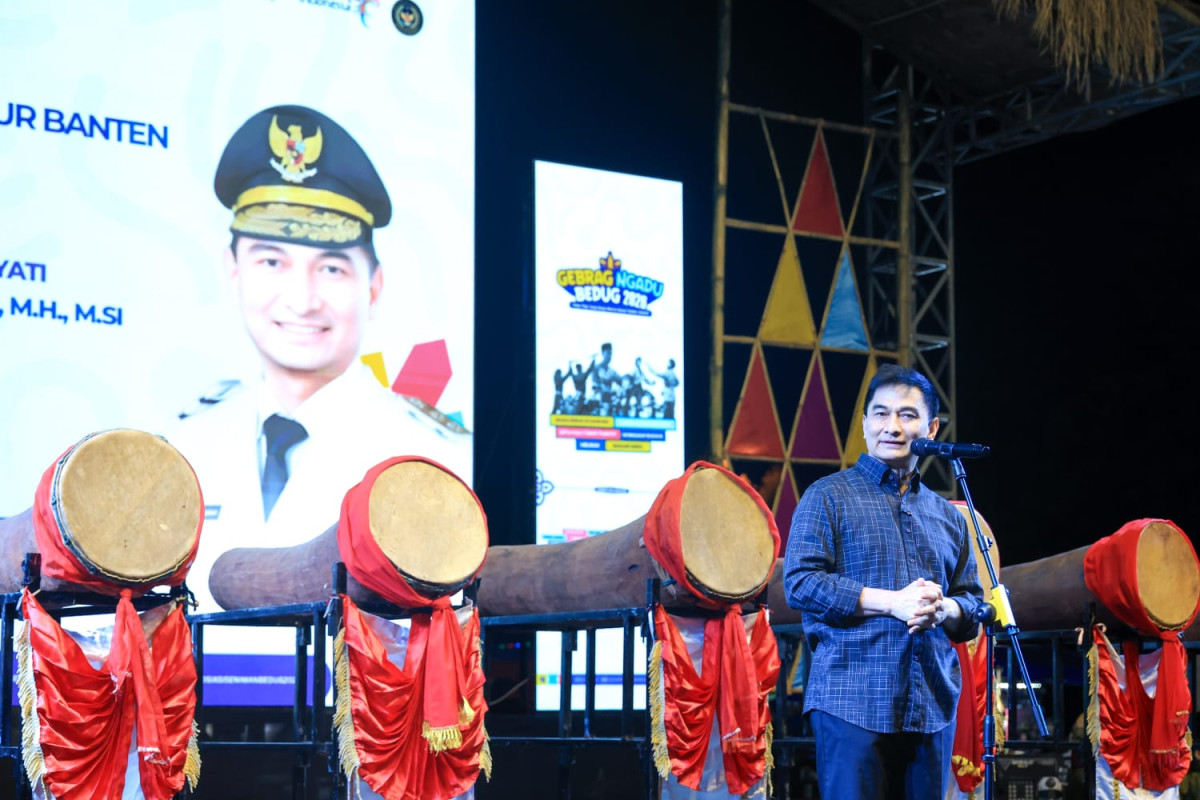 Masuk KEN Dua Tahun Berturut-turut, Gebrag Ngadu Bedug Jadi Identitas Budaya Pandeglang Masuk KEN Dua Tahun Berturut-turut, Gebrag Ngadu Bedug Jadi Identitas Budaya Pandeglang